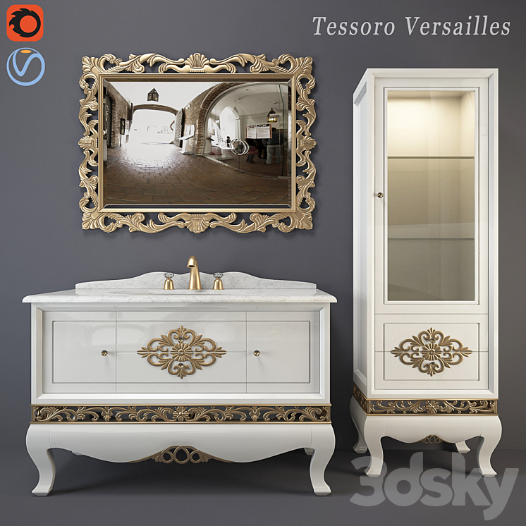 Tessoro Versailles 3DS Max - thumbnail 1