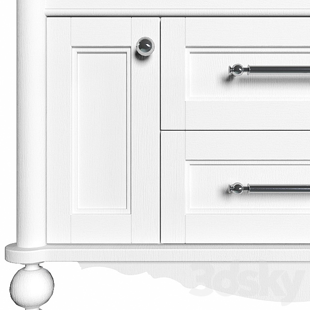 Vanity unit with sink ValenHouse Aesthetics 100 3DSMax File - thumbnail 4