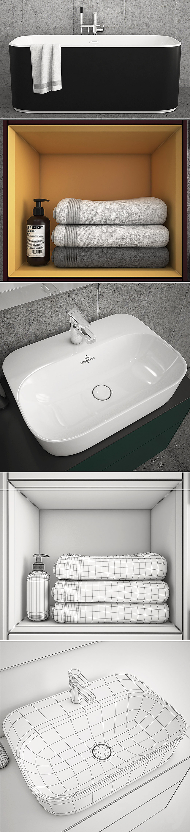 Villeroy & Boch Finion Colors 3DS Max Model - thumbnail 3