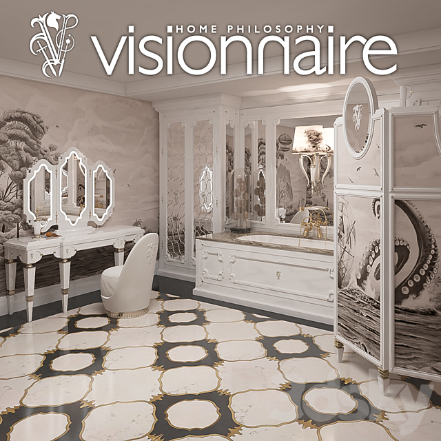 visionnaire 3DS Max Model - thumbnail 2