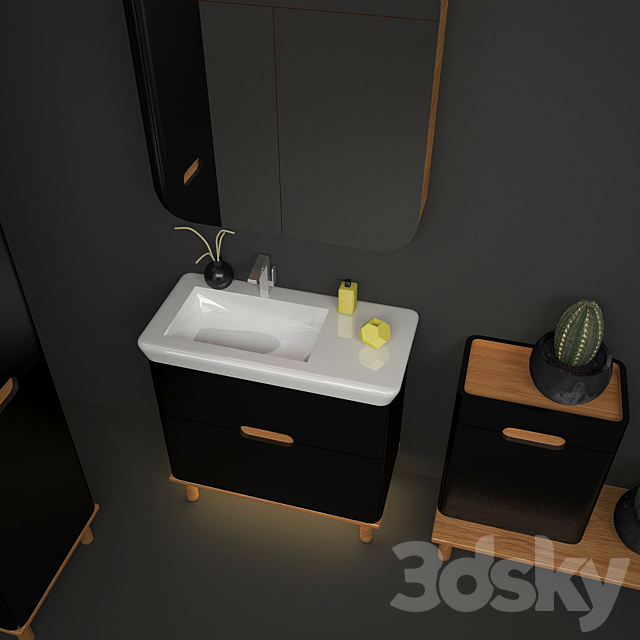 Vitra Bathroom 3ds Max - thumbnail 3