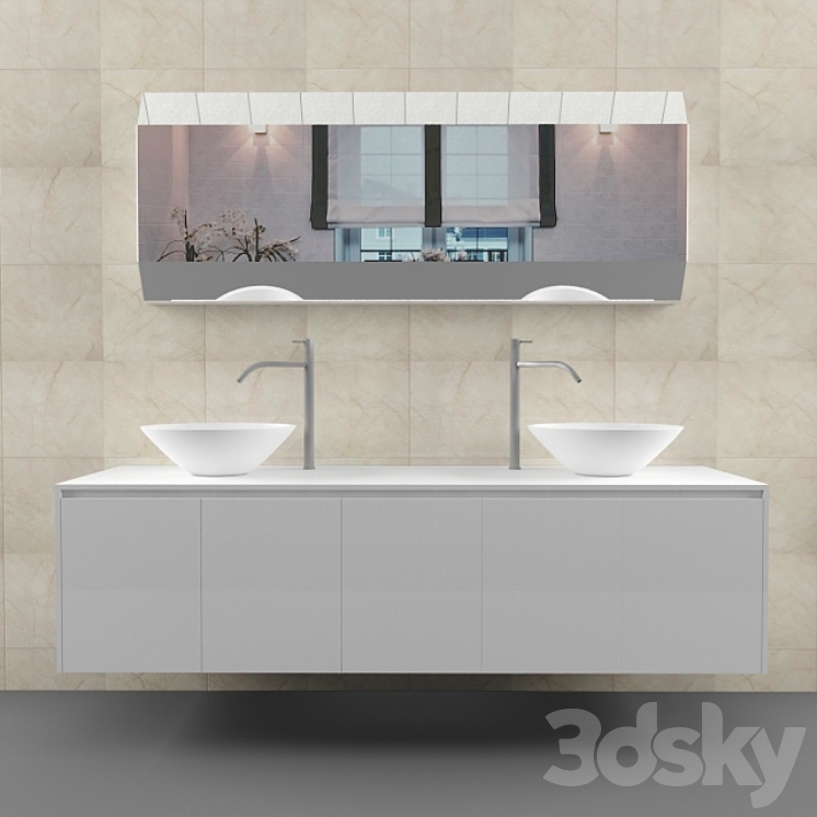 washbasin 3DS Max - thumbnail 1