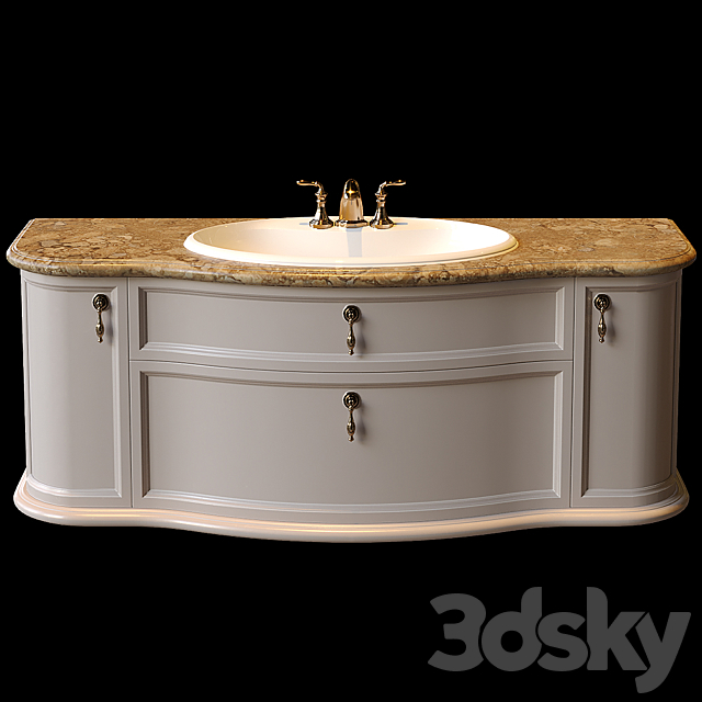 Washbasin 3ds Max - thumbnail 1