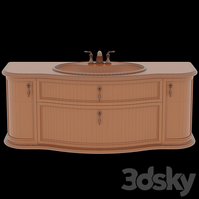 Washbasin 3ds Max - thumbnail 2