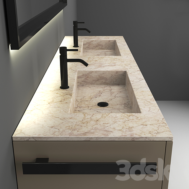 Washbasin | FORM05 | by IDEAGROUP 3DS Max Model - thumbnail 2