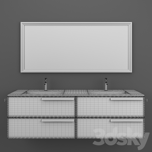 Washbasin | FORM05 | by IDEAGROUP 3DS Max Model - thumbnail 4