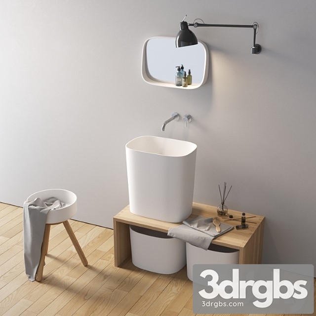 Washbasin Rexa Design Fonte 1 3dsmax Download - thumbnail 1