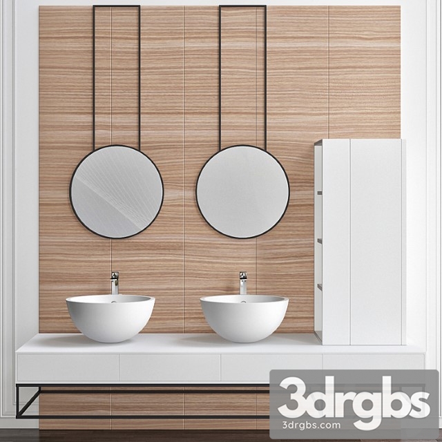 Washbasins Furniture No 8 3dsmax Download - thumbnail 1