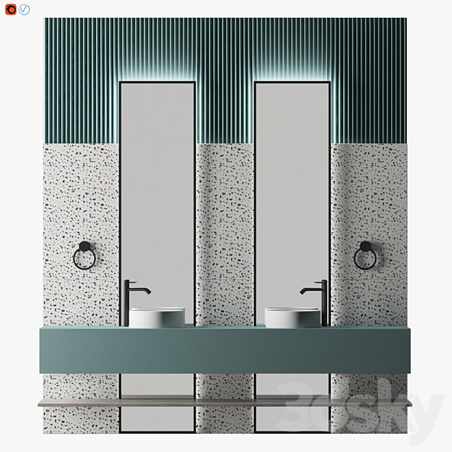 WBB Bathroom 3ds Max - thumbnail 1