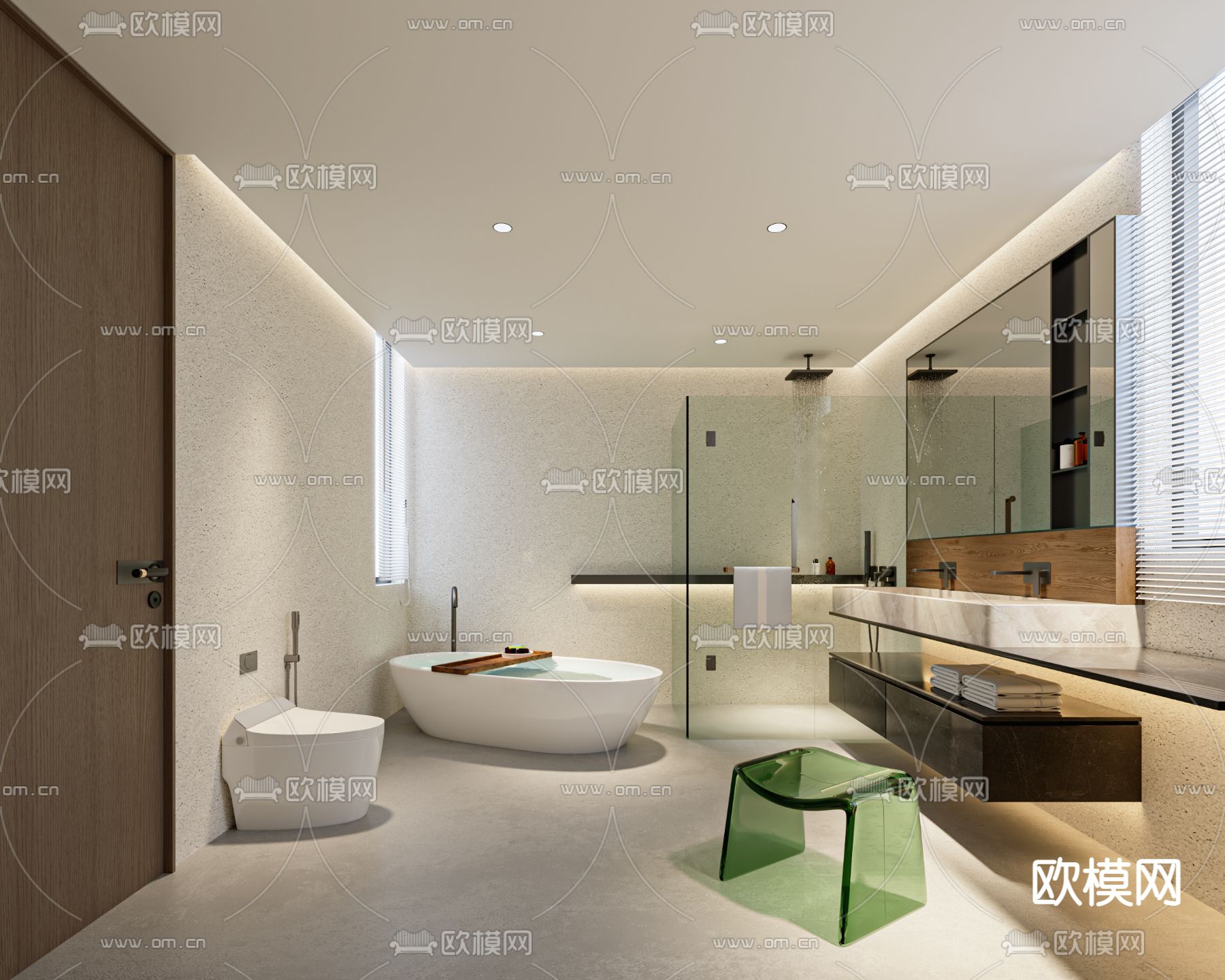 BATHROOM SETS – CORONA – 3D MODEL – 2240 - thumbnail 1