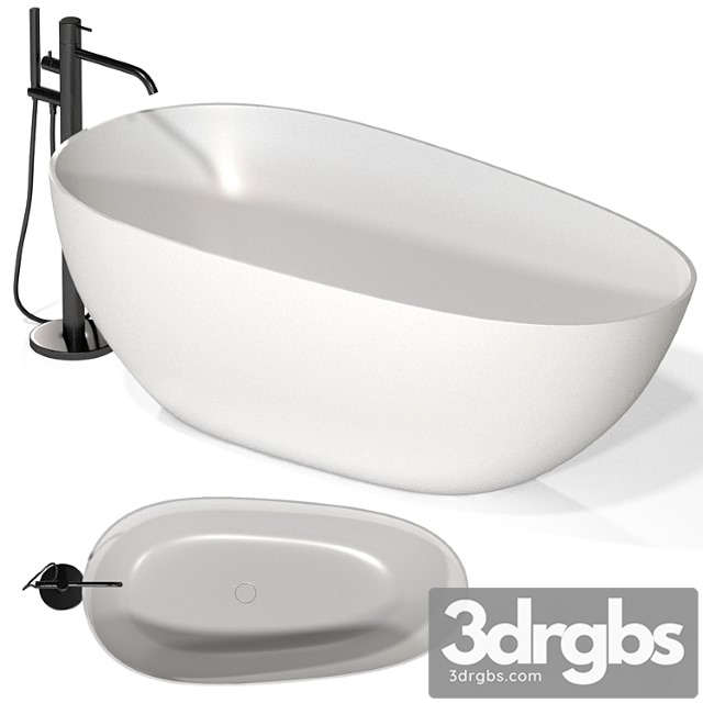 Acrylic Bathtub Abber Ab9211 170×80 freestanding - thumbnail 1