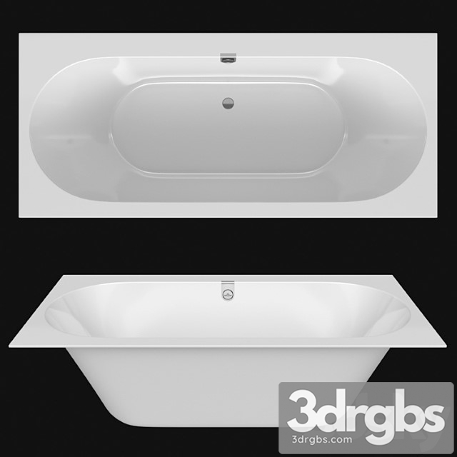 Acrylic Bathtub villeroy Boch Oberon 2.0 - thumbnail 1