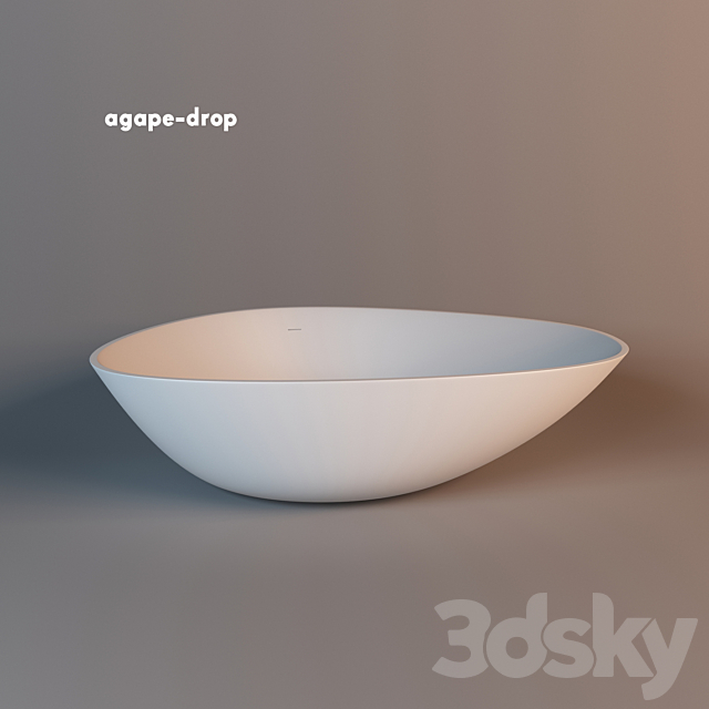 agape-drop 3ds Max - thumbnail 1