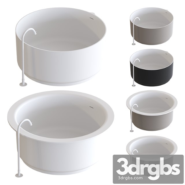 Agape In Out Bathtubs 01 3dsmax Download - thumbnail 1