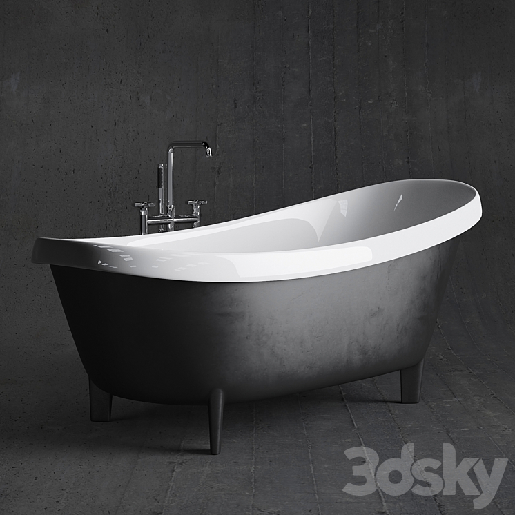 Antonio Lupi Bath Tub 3DS Max - thumbnail 1