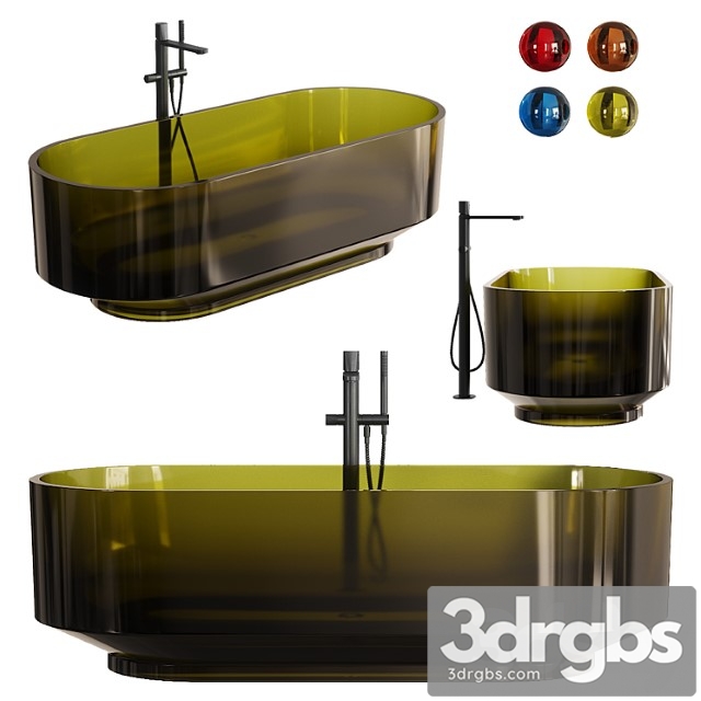 Antonio Lupi Borghi Bathtub 3dsmax Download - thumbnail 1