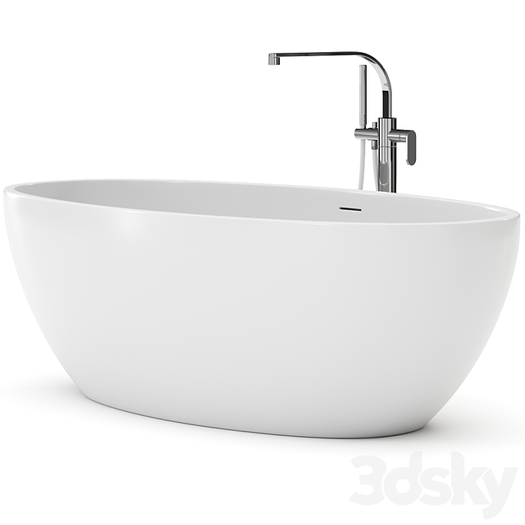 App by Ceramica Flaminia Bathtub 3DS Max - thumbnail 2