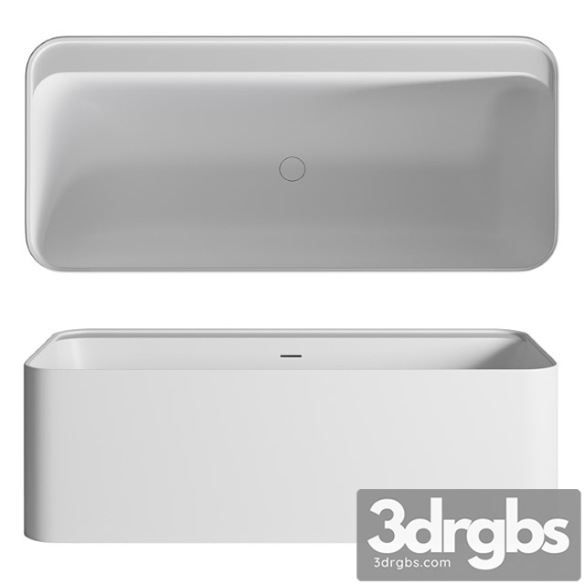 Aquaroc Icon Solid Surface Stone Resin Bath 1600 - thumbnail 1