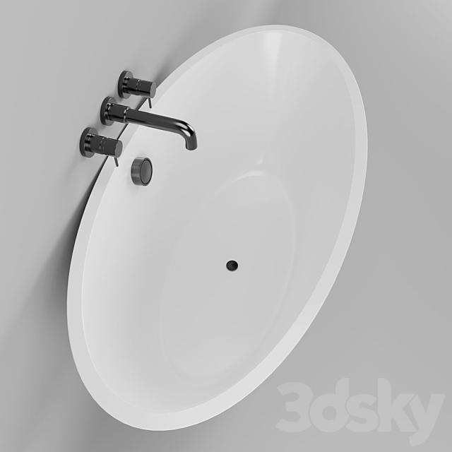 Bath 2 3DS Max Model - thumbnail 2