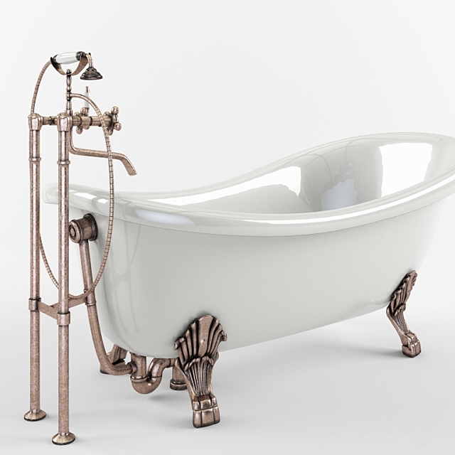 bath 3ds Max - thumbnail 1