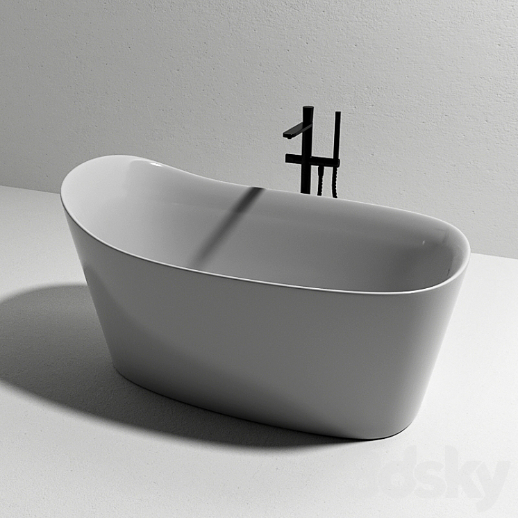 Bath Antonio Lupi 3DS Max - thumbnail 2