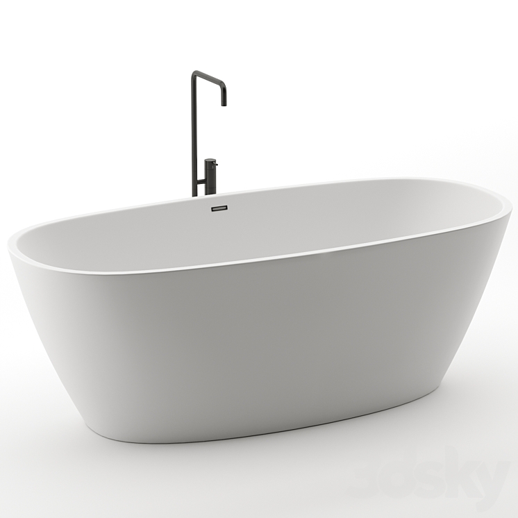 Bath BelBagno BB72-1700 3DS Max Model - thumbnail 1