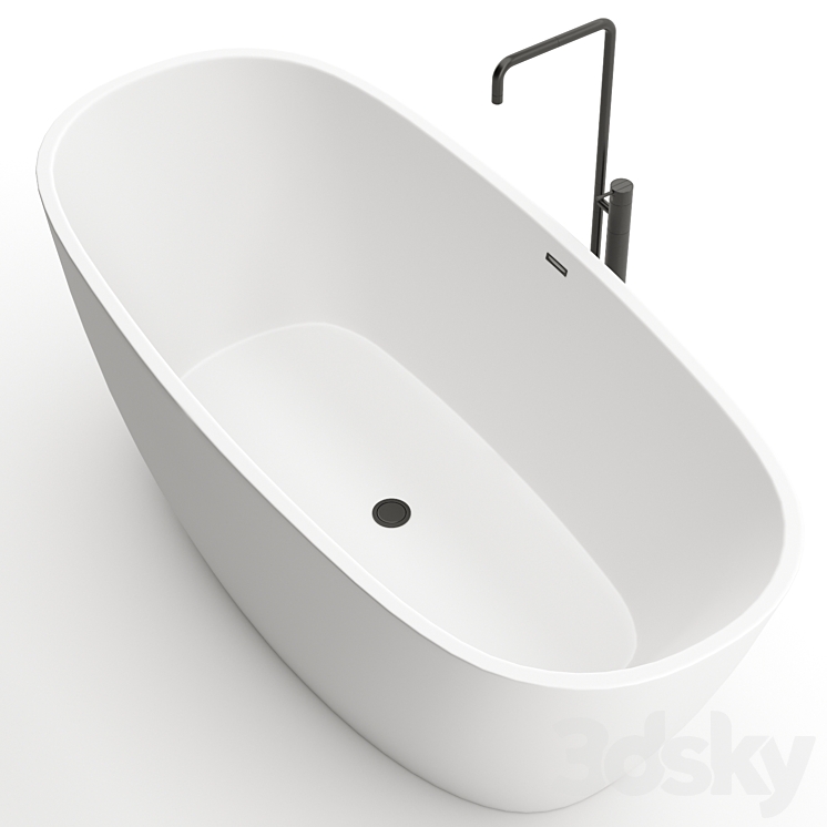 Bath BelBagno BB72-1700 3DS Max Model - thumbnail 2