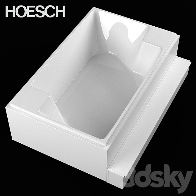 Bath Hoesch Santee 3ds Max - thumbnail 1