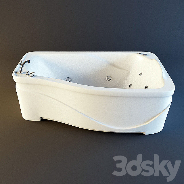 Bath MISHEL_170-96 3DSMax File - thumbnail 1