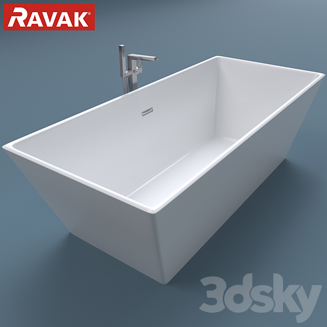 Bath mixer Freedoom R and FM 081.00 3ds Max - thumbnail 1