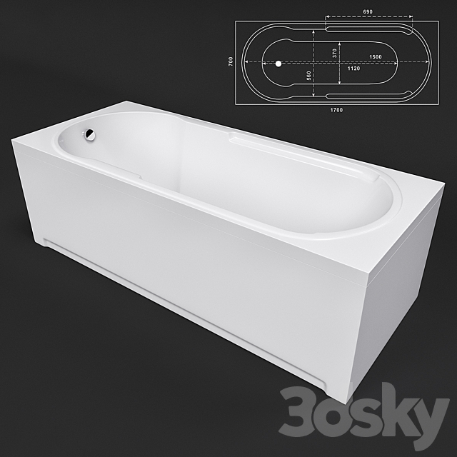 Bath Praga 3ds Max - thumbnail 1