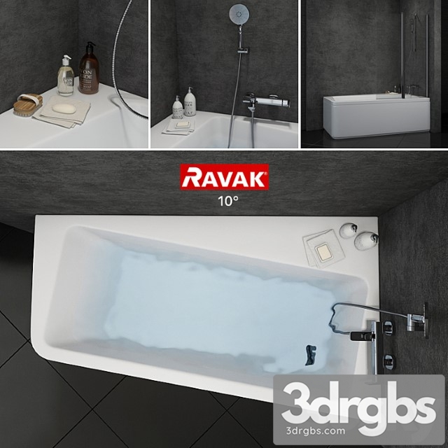 Bath Ravak 10 3dsmax Download - thumbnail 1