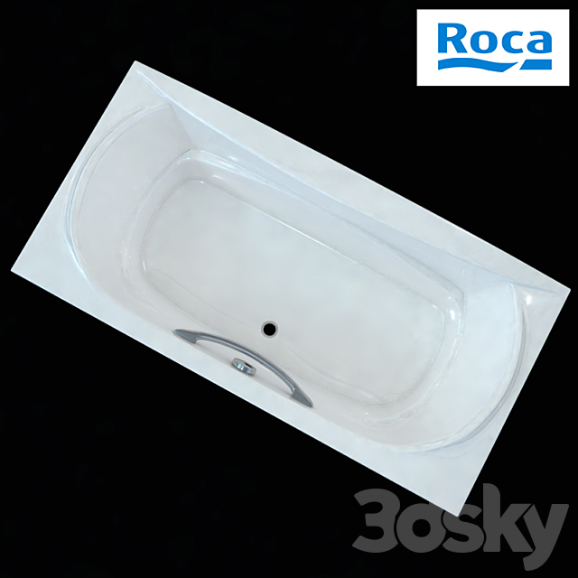 Bath Roca Akira 3DS Max Model - thumbnail 2