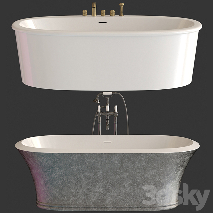 Bath set Devon & Devon 3DS Max - thumbnail 2