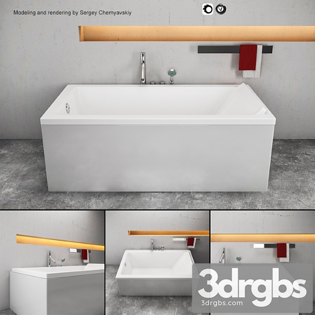 Bath Starck 3dsmax Download - thumbnail 1