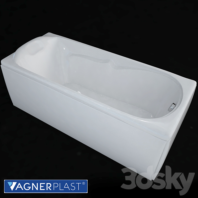 Bath Vagnerplast Charitka 3ds Max - thumbnail 1