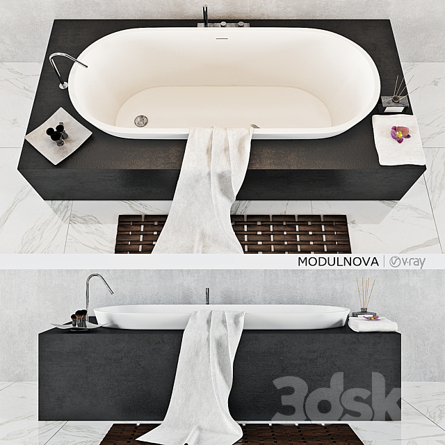 Bath_ MODULNOVA 3ds Max - thumbnail 1