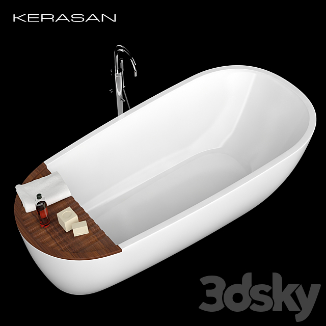 Bathroom Kerasan Aquatech 3ds Max - thumbnail 1