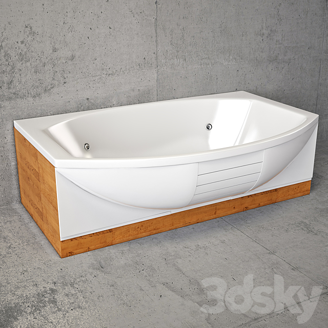 Bathtub 3ds Max - thumbnail 1