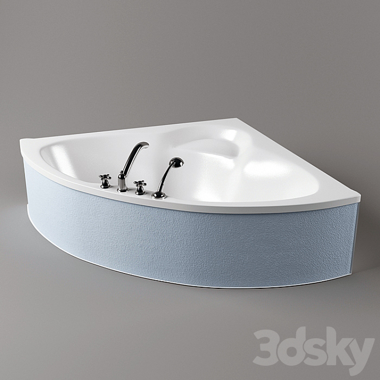 Bathtub 3DS Max - thumbnail 1