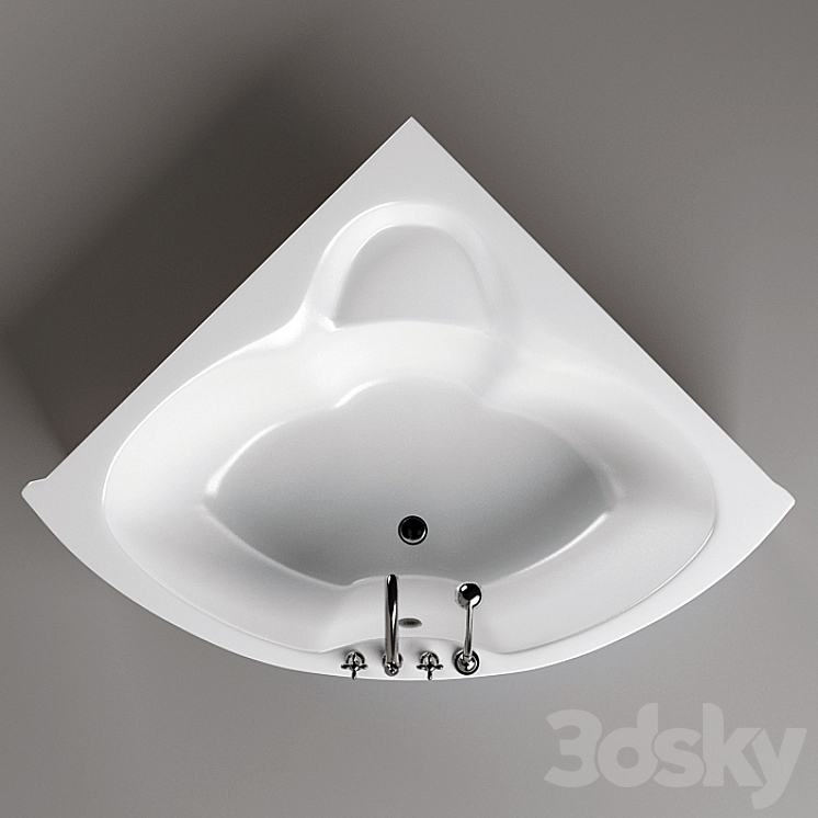 Bathtub 3DS Max - thumbnail 2