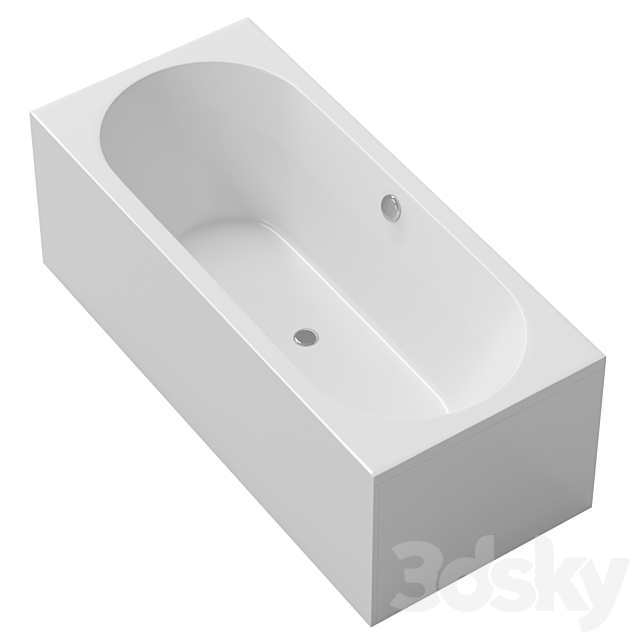 Bathtub EXCELLENT Oceana 3ds Max - thumbnail 2