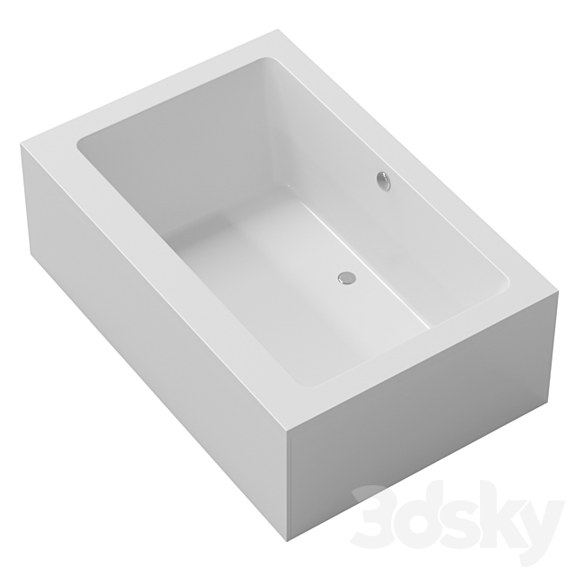 Bathtub Riho CASTELLO 3ds Max - thumbnail 2