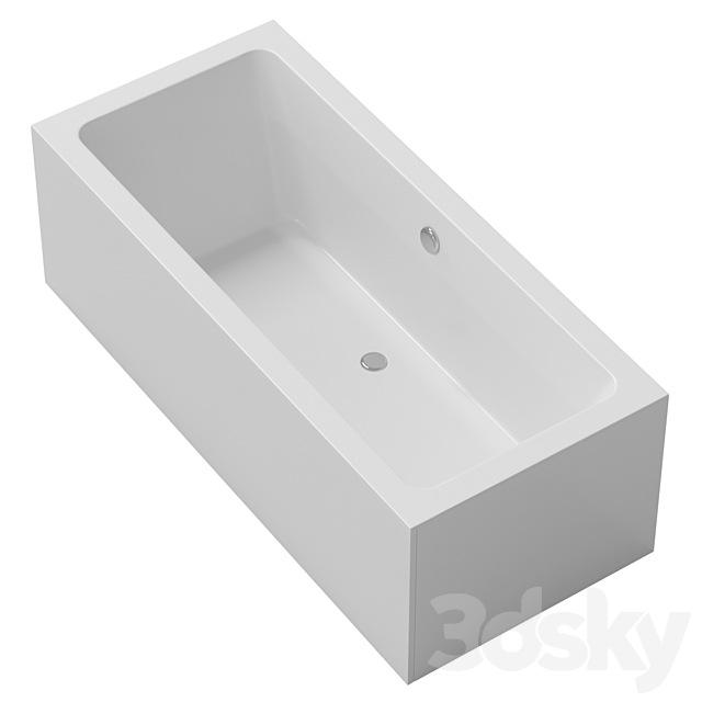 Bathtub Riho LUGO 3DS Max Model - thumbnail 2