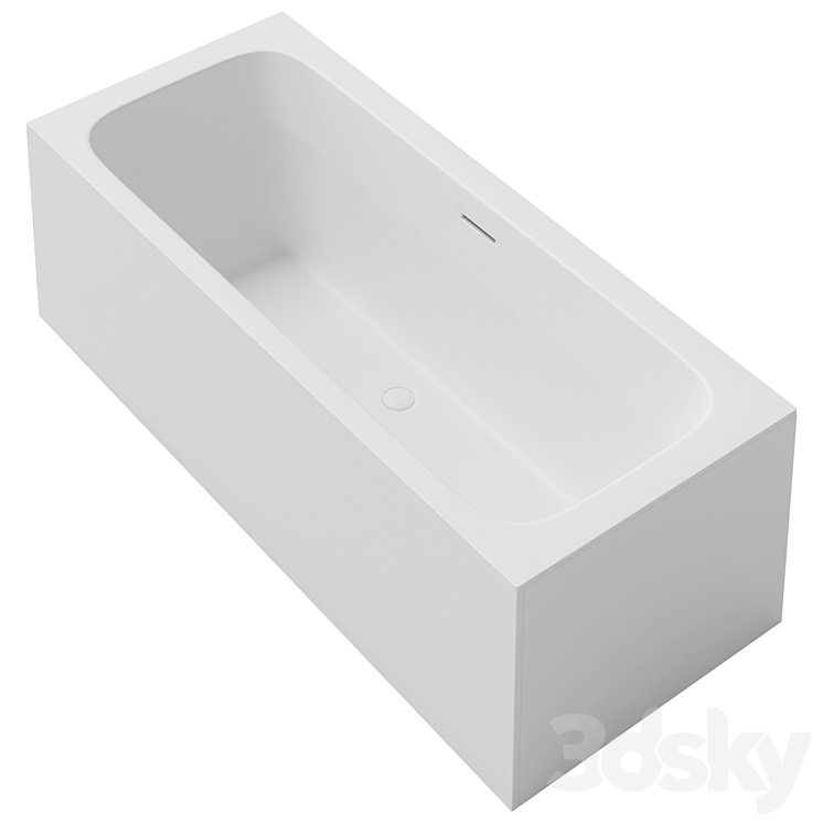 Bathtub Salini orlando axis (set) 3DS Max Model - thumbnail 2