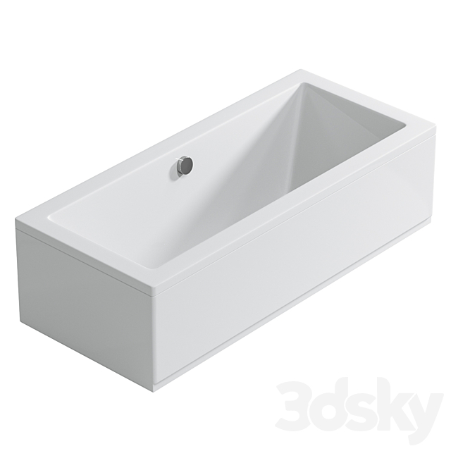 Bathtubs CEZARES PLANE 3ds Max - thumbnail 3