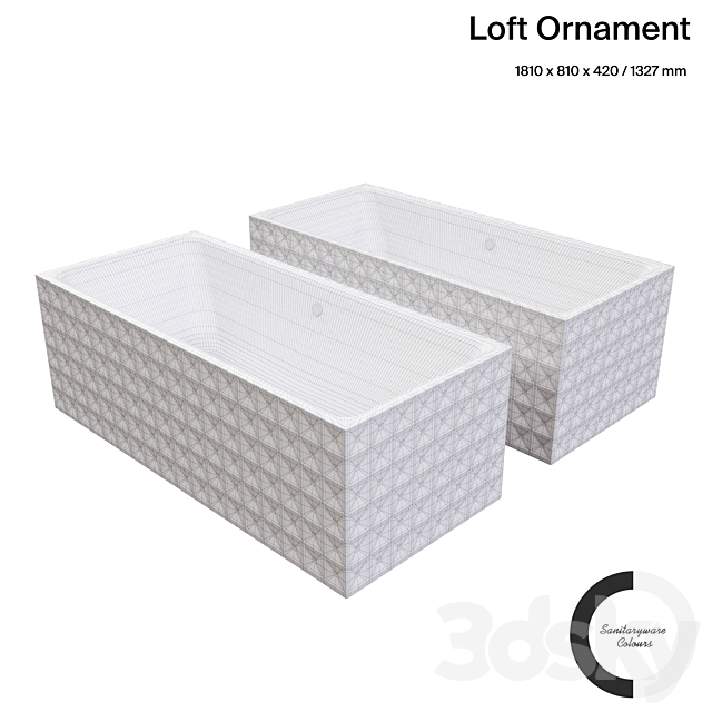 Bette Loft Ornament 3DS Max Model - thumbnail 2