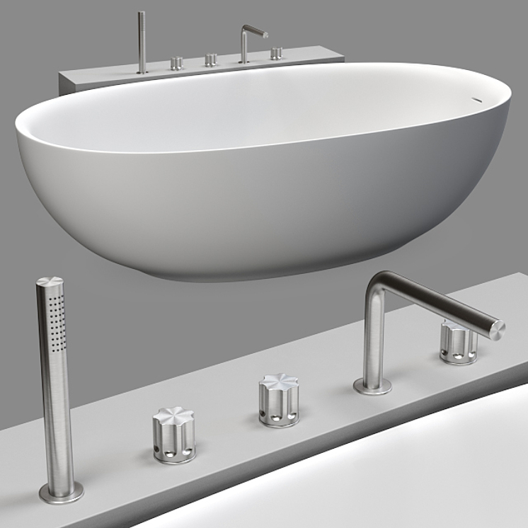 Boffi FISHER ISLAND Bathtub_MODO 17 95 3DS Max - thumbnail 1