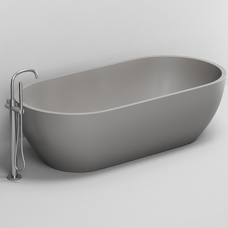 Cocoon Solid Bath 3DS Max Model - 3ds Max Files