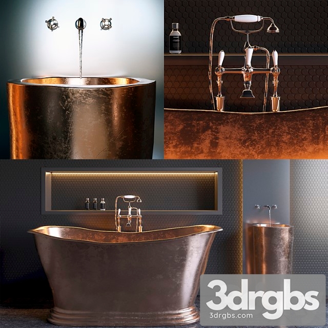 Copper Bath 3dsmax Download - thumbnail 1